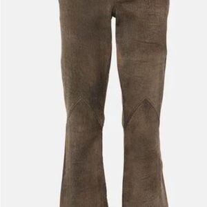 Re/Done Brown Boot Cut Pants